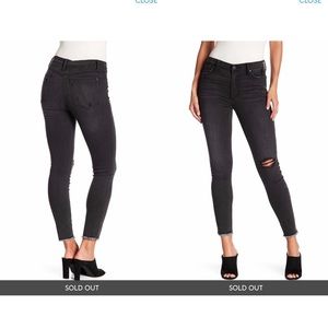 Joes jeans Charlie High waisted gray jeans Eva